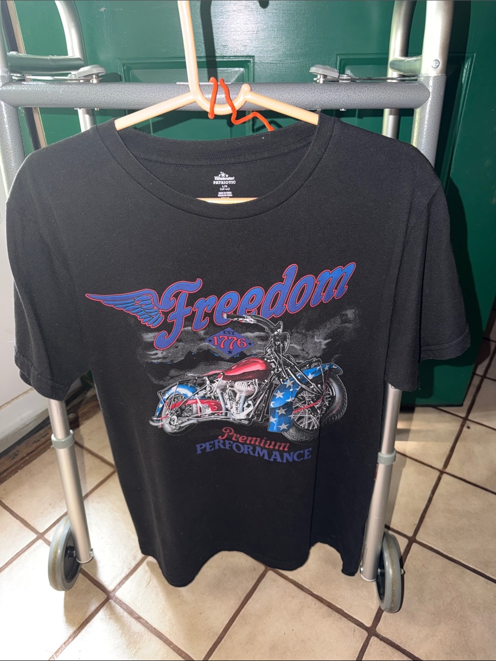Retro Biker Tee Shirt Men’s T-Shirt Antique Harley Motorcycle